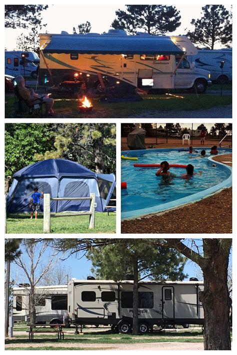 Resort Camping Near South Dakota S Black Hills And Badlands Areas At