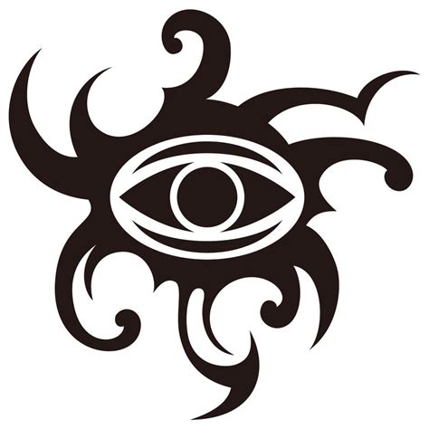 Tribal designed Gorgon's eye by Takihisa on DeviantArt