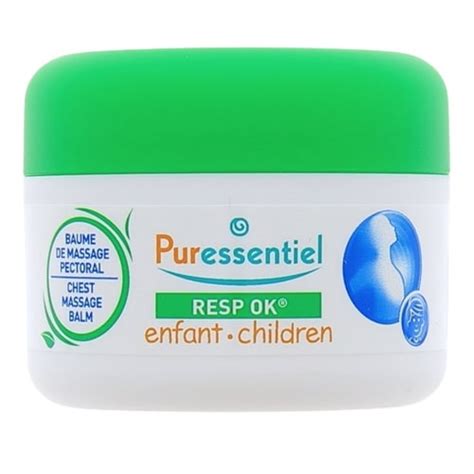 Baume De Massage Pectoral Enfant Resp OK Pot De 60ml Puressentiel