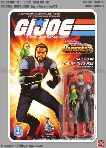 G I Joe Pyramid Of Darkness Shipwreck G I Joe Custom Action Figure