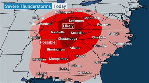 Scot Pilié On Twitter Another Active Day Of Severe Weather And High Winds Likely Across The Tn