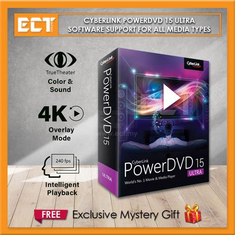 Genuine Cyberlink Powerdvd Ultra Software Support For All Media Types