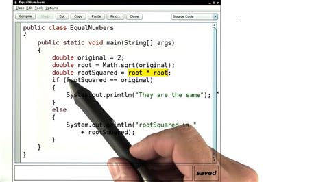 Comparing Decimals Intro To Java Programming Youtube