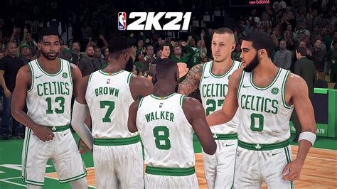 Nba 2k21 Next Gen Emulation Celtics Vs Heat Tristan Thompson Celtic Debut Youtube