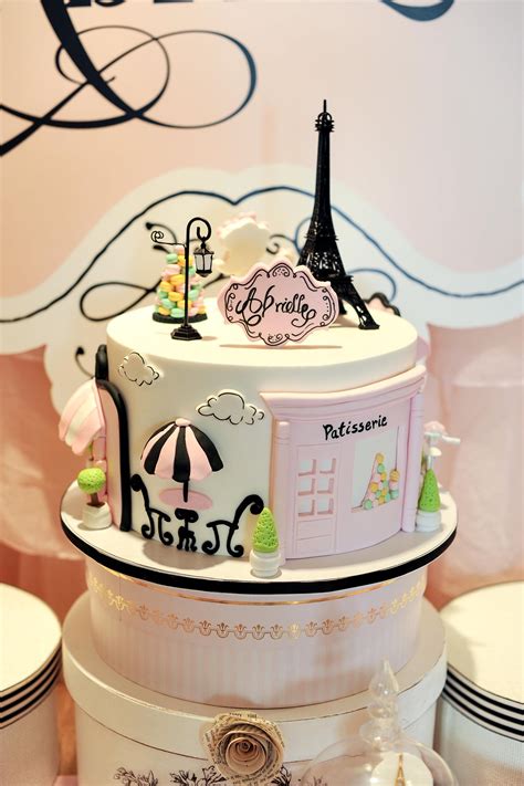 25 Amazing Paris Themed Birthday Cake Ideas