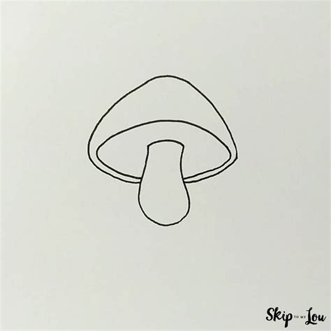 How To Draw A Mushroom Skip To My Lou