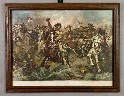 W.G. Read Theodore Roosevelt Rough Riders Art Print - Matthew Bullock ...