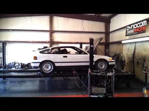 RHMT White CRX Dyno And Ripper YouTube