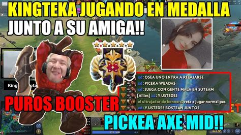 KINGTEKA JUGANDO EN MEDALLA 3K RAGE POR TOCARLE CONTRA BOOSTERS