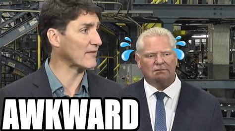 Trudeau Snaps As Doug Ford Soils Himself Youtube