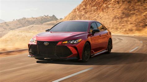 2020 Toyota Camry Avalon Receive Trd Treatment