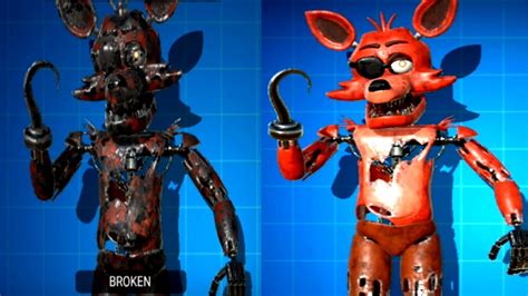 BROKEN VS NEW FOXY FNAF AR Special Delivery YouTube