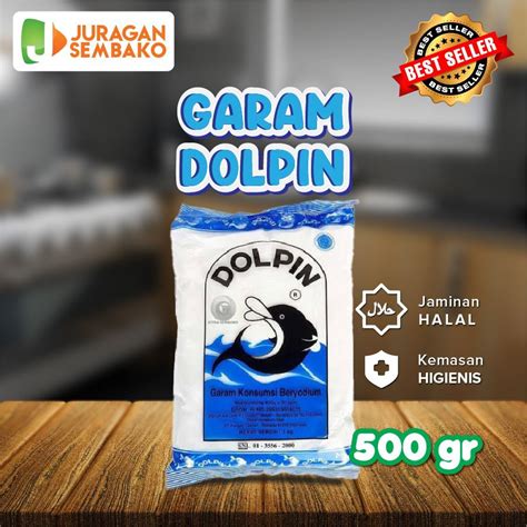 Jual Dolpin Garam 500gr Garam Dolphin Garem Dolpin Beryodium