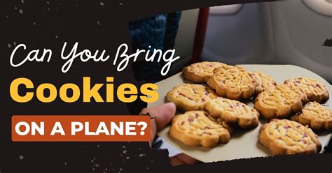 Can You Bring Cookies On A Plane TSA Snacks Rules