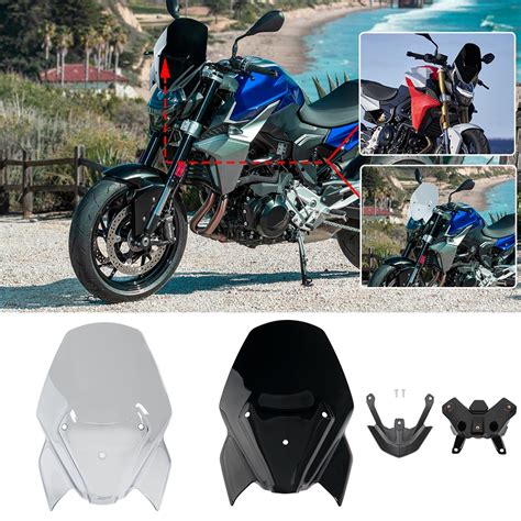 Motorcycle Windshield Windscreen Wind Deflector Screen For Bmw F900r F900 R 2020 2024 With