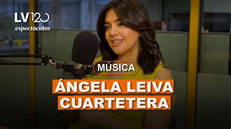 ÁNGELA LEIVA CUARTETERA habló sobre su colaboración con EUGE QUEVEDO y