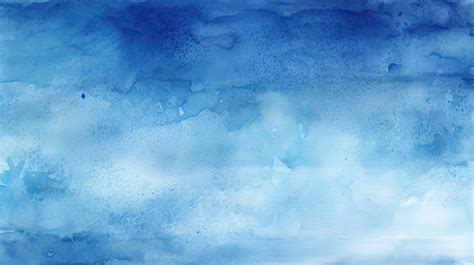 Deep Indigo Watercolor Texture Background Sky Pattern Abstract Cloud