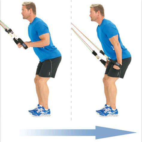 Standing Triceps Extension With Tube Bands By Alex 🌊 Exercise How To