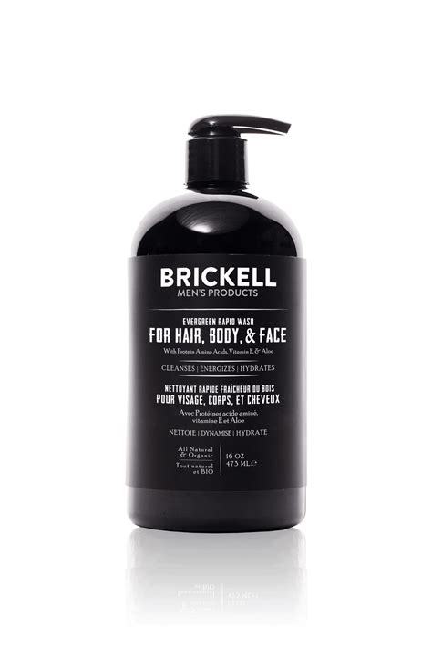 The Best Mens 3 In 1 Body Wash All In One Brickell Mens Products