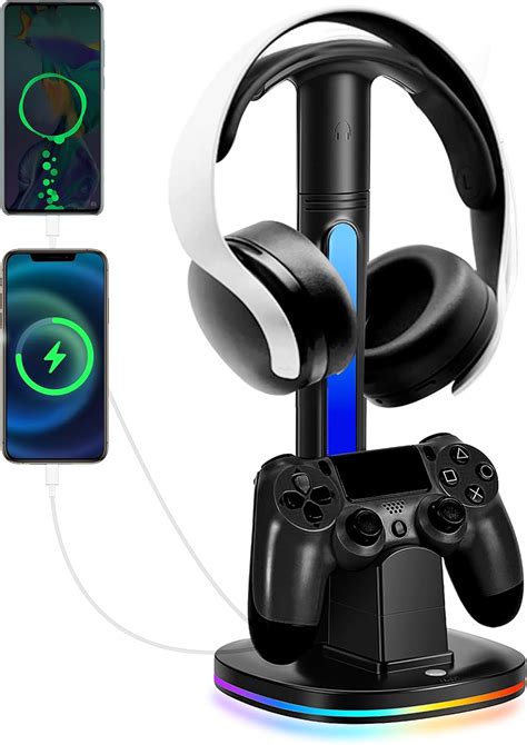 Amazon Ps Controller Charger With Rgb Headphone Stand Jdgpokoo