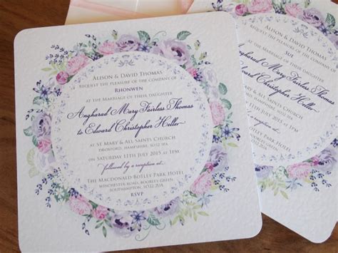 Invitaciones De Boda Vintage