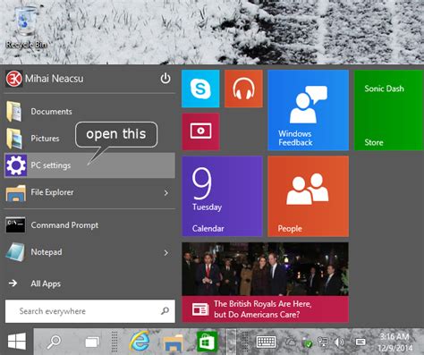 Several Ways To Open Pc Settings In Windows 8 And 10