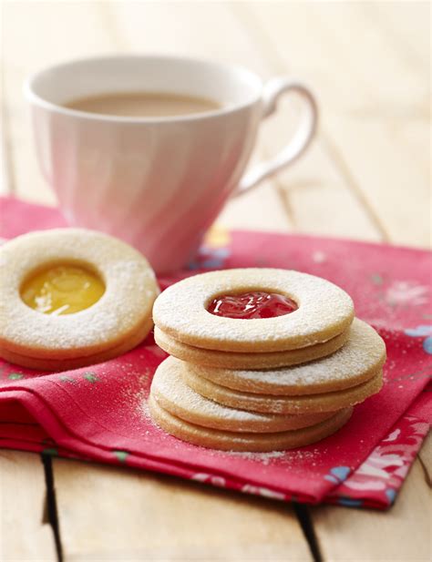 Homemade Jammy Dodger Biscuits Sainsbury`s Magazine