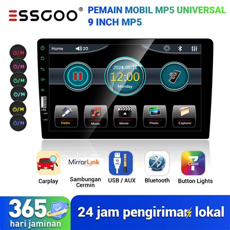 Jual ESSGOO Head Unit 1Din Universal 7 HD Mobil MP5 Multimedia Player