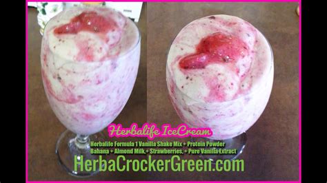 Herbalife Ice Cream Best Tasting One On Youtube Youtube