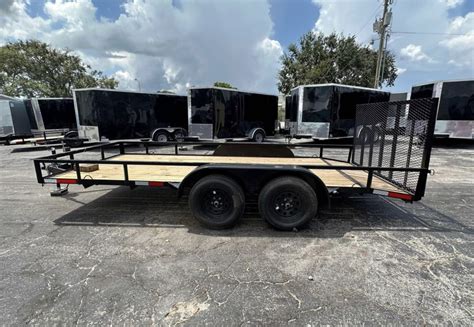 16 FT UTILITY TRAILERS | Premier Buildings & Trailers of Florida