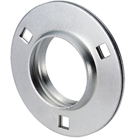 Stamped Steel Flanges Mounted Ball Bearing Unit