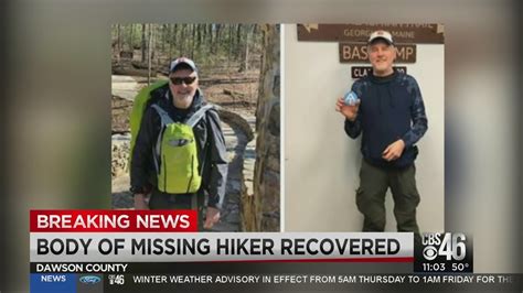 Body Of Missing Hiker Found Near Trail Youtube