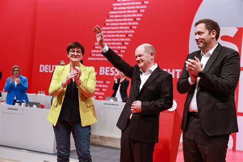 Kanzler Scholz Auf Spd Parteitag Kein Abbau Des Sozialstaates Vorw Rts