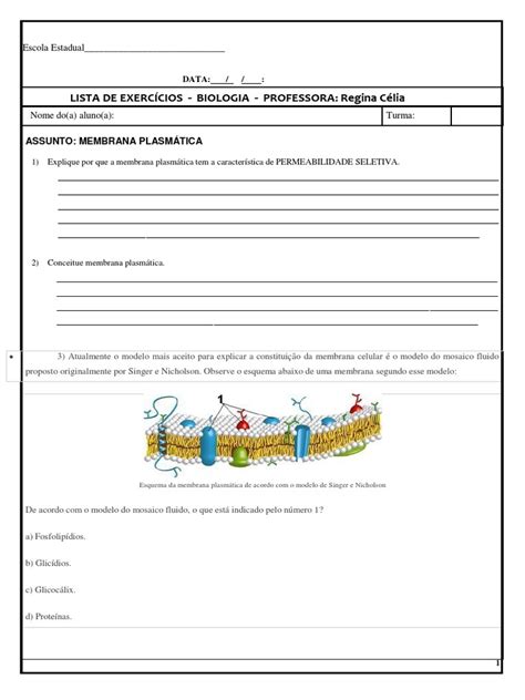 Membrana Plasmatica Pdf