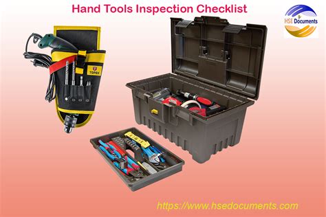 Hand Tools Inspection Checklist Hse Documents