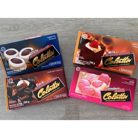 Jual Colatta Compound Chocolate Gr Berbagai Varian Rasa Coklat