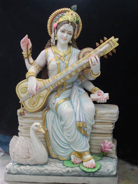 Saraswati Maa Statue At Best Price In Jaipur By Moorti Udyog