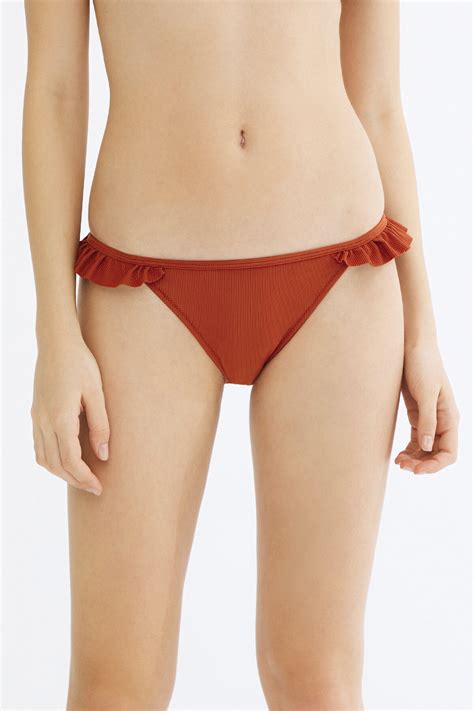 Penti Turuncu Tuva Frill Side Bikini Alt