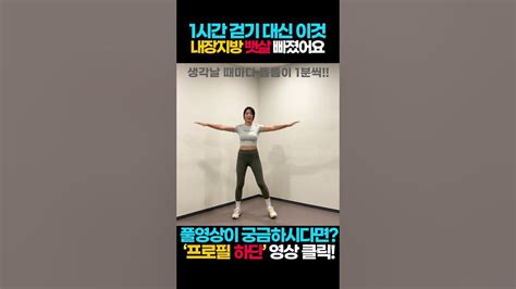 틈새운동 Ep04 중년 뱃살 내장지방 빼려면 집에서 2주만 따라 하세요 줌바댄스 만큼 뱃살 감량에 좋은 최고의 운동