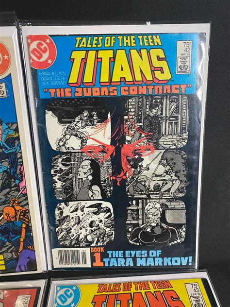 Dc Tales Of The Teen Titans Issues 42 43 44 And 1984 Annual Comic The