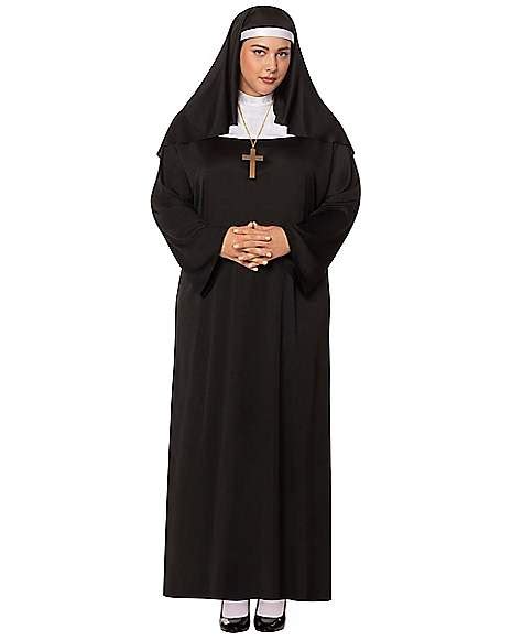 Adult Nun Plus Size Costume