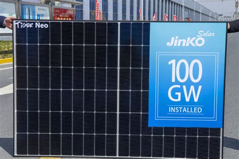 JinkoSolar Is First In The World To Reach Delivery Milestone Of 100GW