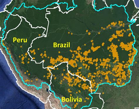 Amazonía Más De 2500 Grandes Incendios Ocurrieron Durante El 2020