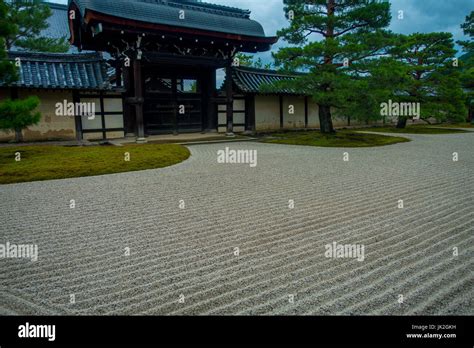 Kyoto Japan July Main Pavilion Tenryu Ji Temple At