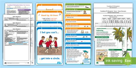 New Eyfs Pe Dance Dinosaurs Dance Unit Planning Pack