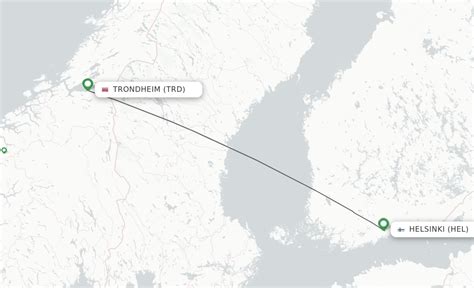 Direct Non Stop Flights From Trondheim To Helsinki Schedules