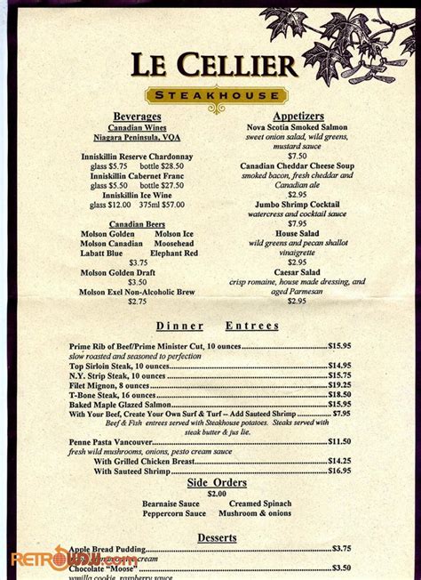 Steakhouse Archives - RetroWDW