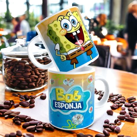 Caneca Bob Esponja 325ml Elo7 Produtos Especiais