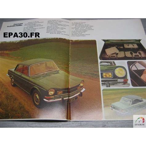 Brochure Prospectus Simca Special