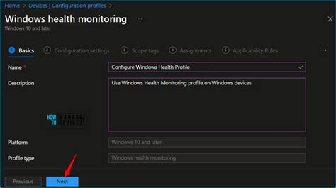 Enable Windows Devices Health Monitoring Profile Using Intune Htmd Blog